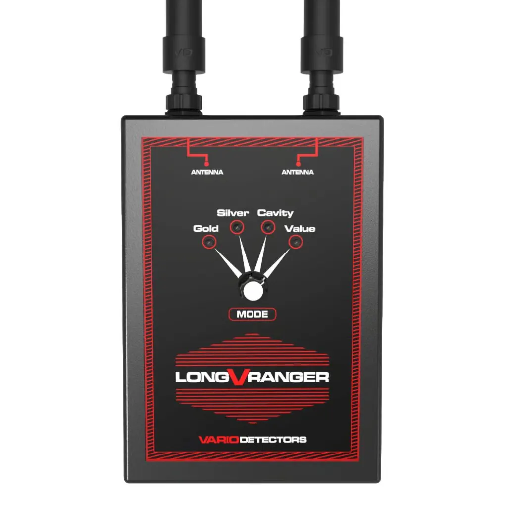 Vario Detectors Vario Detectors Long V Ranger Uzun Menzilli Alan Tarama Cihazı (Çift Anten, Define ve Boşluk Ön Keşfi)