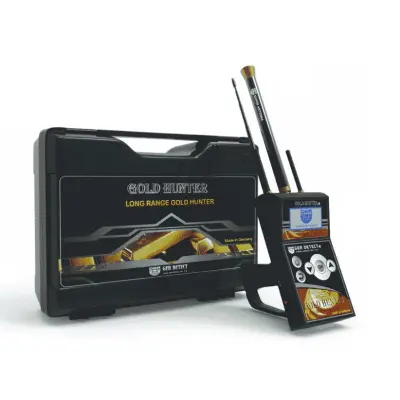 Ger Detect Ger Detect Gold Hunter Device Çift Antenli Çok Modlu Uzun Menzilli Alan Tarama Cihazı (Kademeli Menzil ve Derinlik)