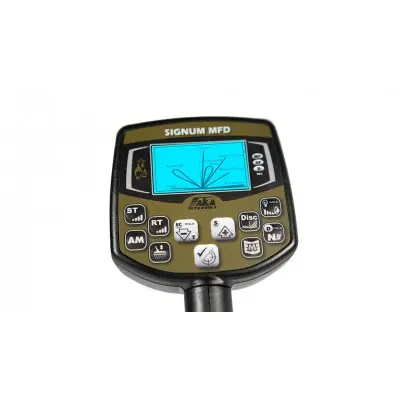 AKA Dedektör AKA Signum MFD 7272M Classic Arama Bobinli Çok Frekanslı VLF Metal Dedektörü (Derin Firmware, HD Modları)