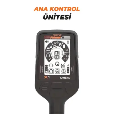 Quest Quest X1 IDmaxX Hafif Başlangıç Dedektörü (22x28 cm TurboD Başlıklı)