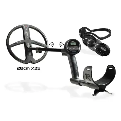 XP XP Deus WS4 Master Tam Kablosuz Dedektör — WS4 Kulaklık ve 28 cm X35 Başlık