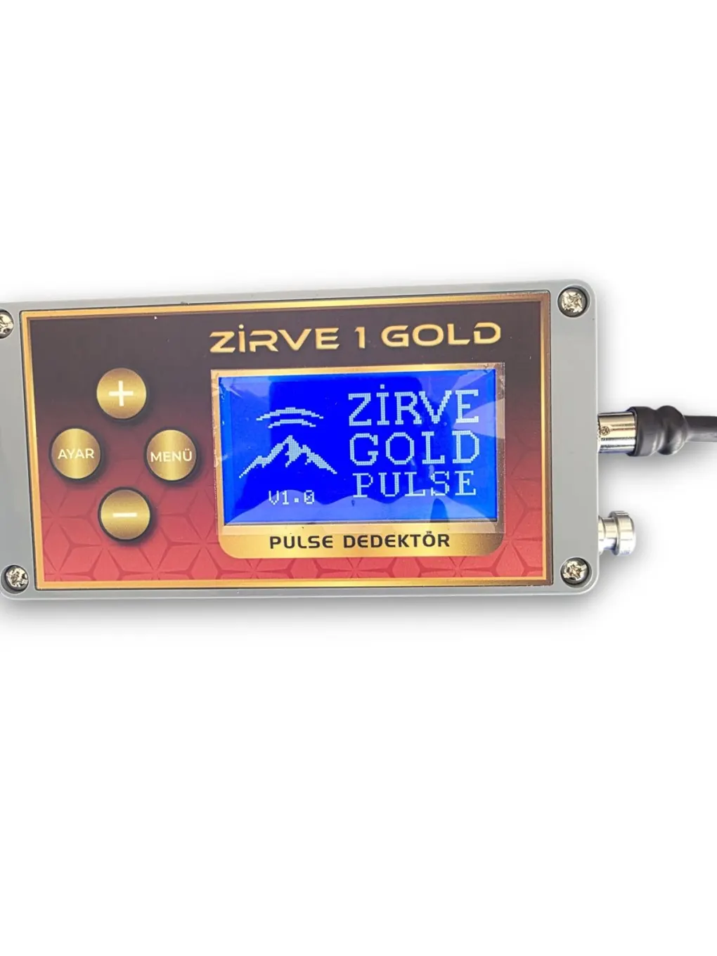 Zirve 1 Dedektör Zirve Gold Pulse Derin Arama Dedektörü (PI Teknoloji, Farklı Başlık Seçenekleri, Zemin Mineral Koruması)